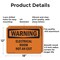Signmission Electrical Room Not An Exit OSHA Warning Sign, Aluminum, 18in W x 12in L, 2PK OS-2PACK-WS-A-1218-L-12098 - alternate 5